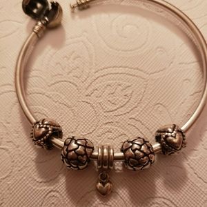 5 Pandora charms